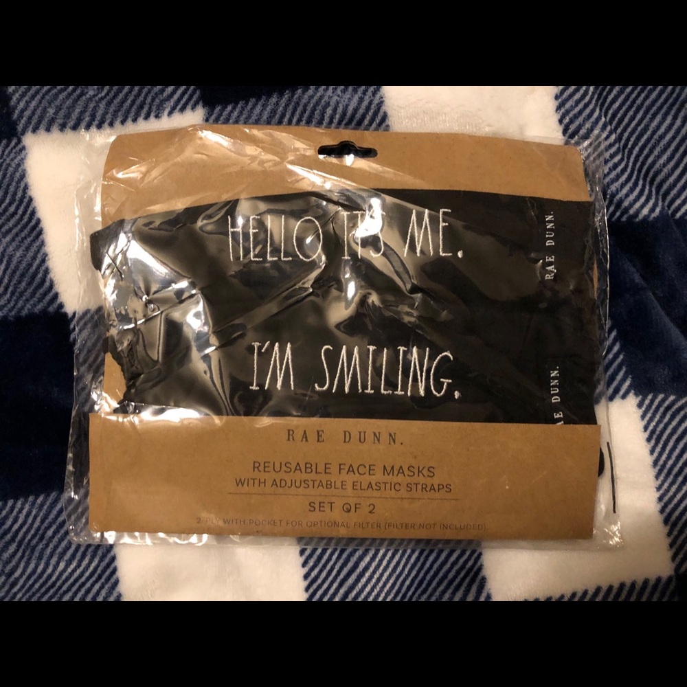 Rae Dunn Face Mask